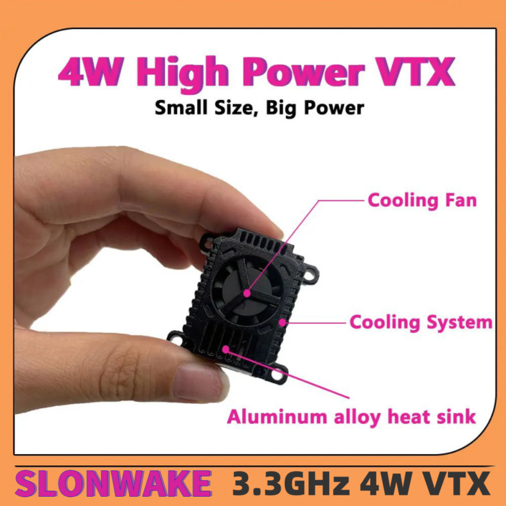 SLONWAKE FPV 3.3G 16CH 4000mW  - Fpv Drone Receiver 리뷰 및 가격