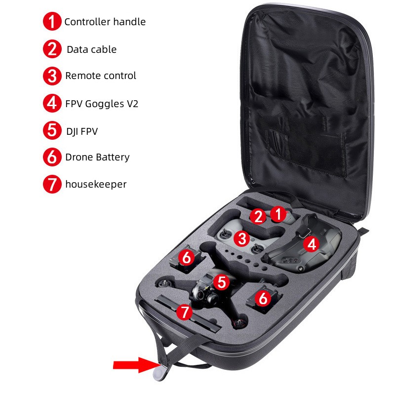 Backpack Hard Case EVA Liner S - Fpv Drone Bag 리뷰 및 가격
