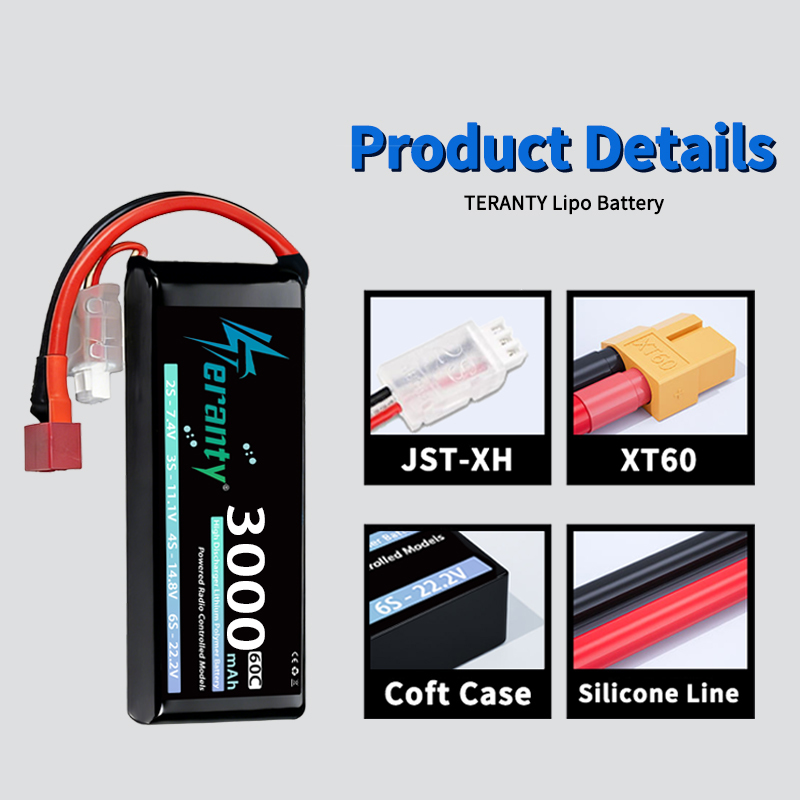 TERANTY 2S 3000mAh Lipo Batter - Fpv Drone Battery 리뷰 및 가격