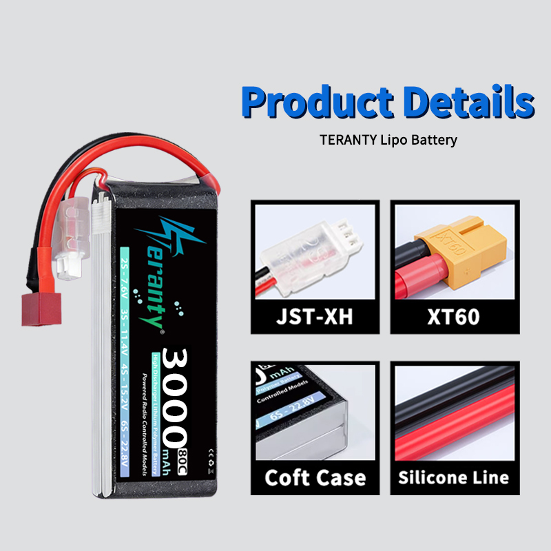 TERANTY 2S 3000mAh Lipo Batter - Fpv Drone Battery 리뷰 및 가격