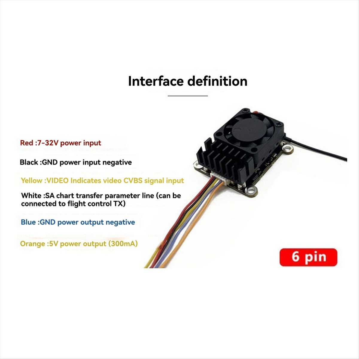 5.8G 2W VTX 2000mW FPV Video T - Fpv Drone Transmitter 리뷰 및 가격