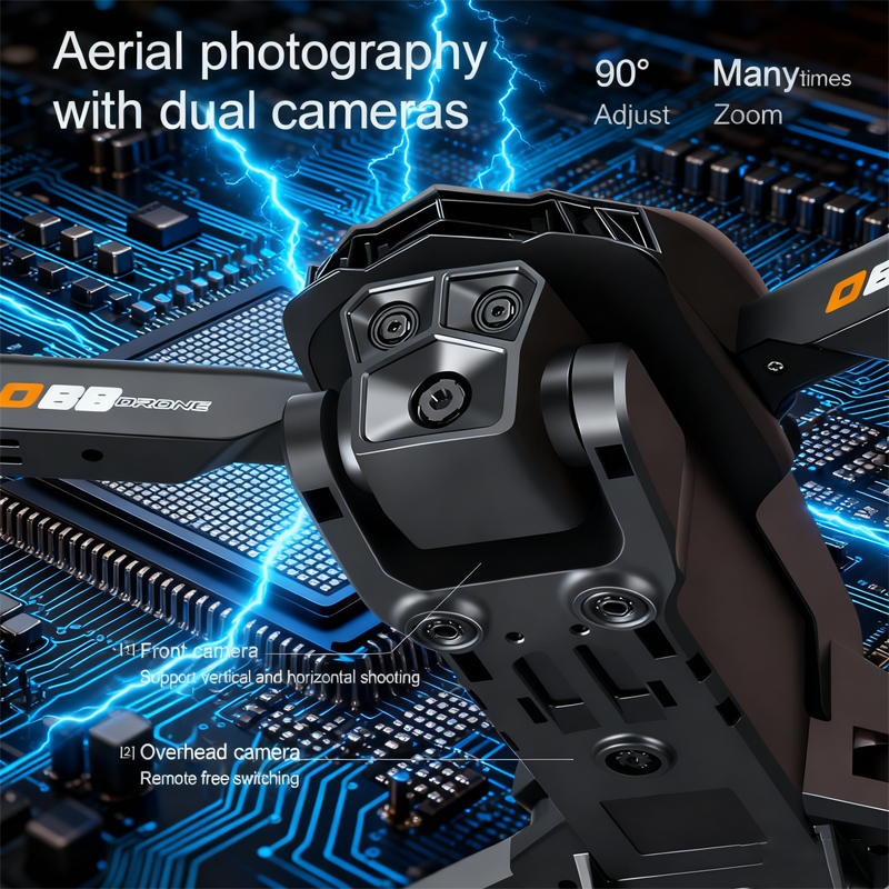 Lenovo D88 Drone 8K Aerial HD  - Fpv Drone Charger 리뷰 및 가격