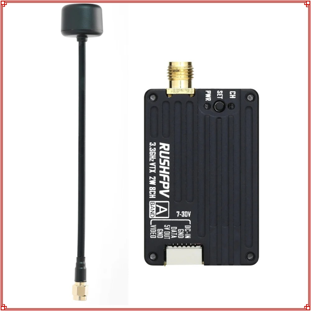 2026 New RUSHFPV 3.3G 2W VTX T - Fpv Drone Receiver 리뷰 및 가격