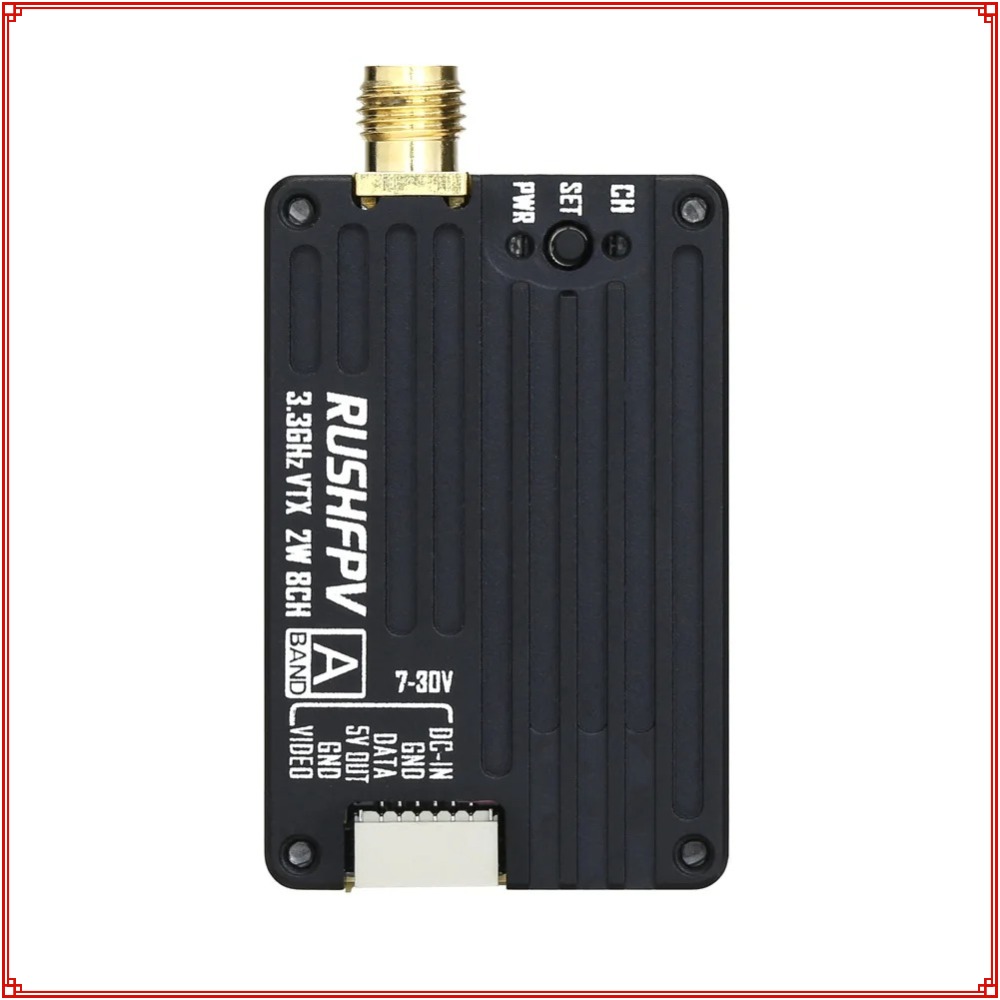 2026 New RUSHFPV 3.3G 2W VTX T - Fpv Drone Receiver 리뷰 및 가격