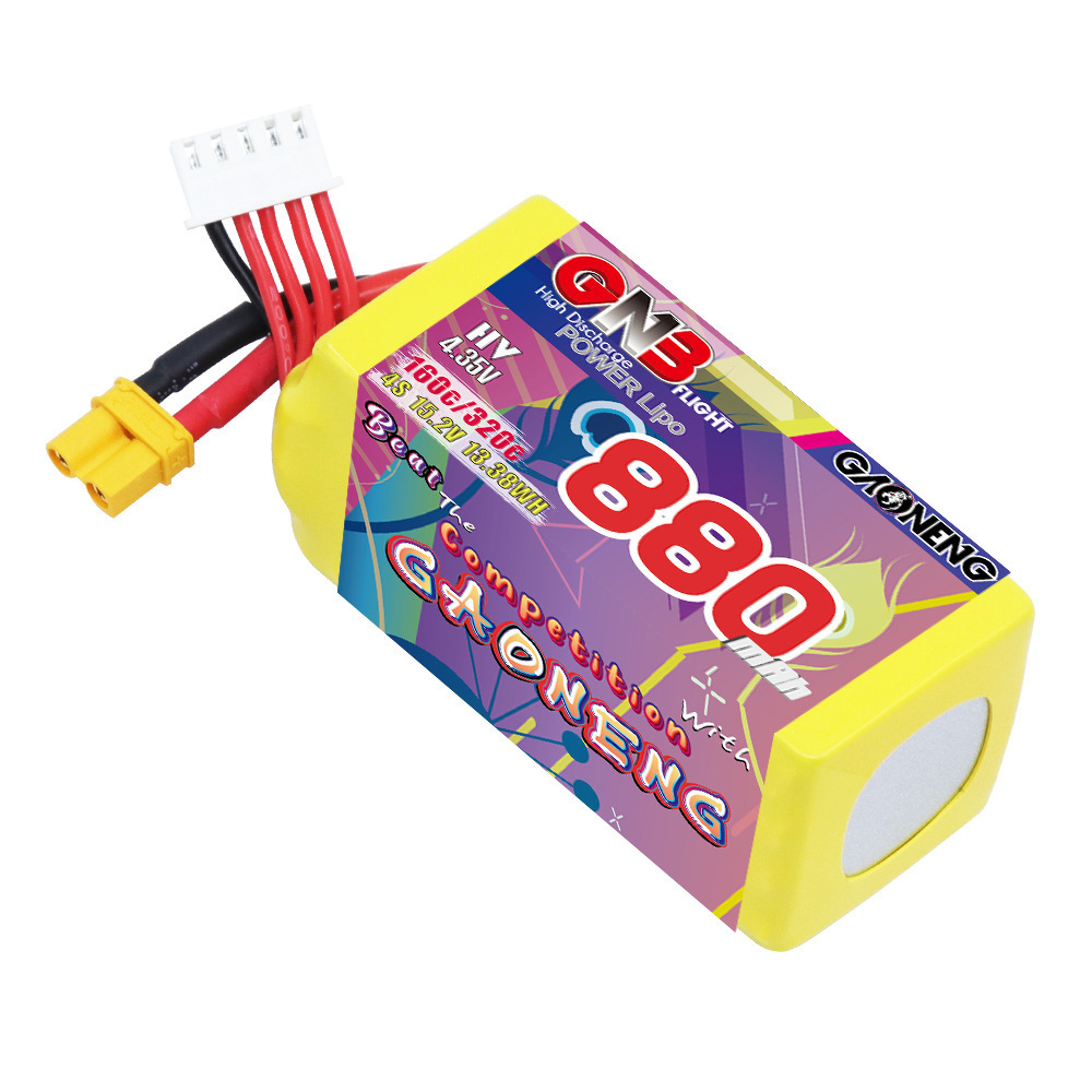 GNB 4S 880mAh 15.2V 160C/320C  - Fpv Drone Battery 리뷰 및 가격