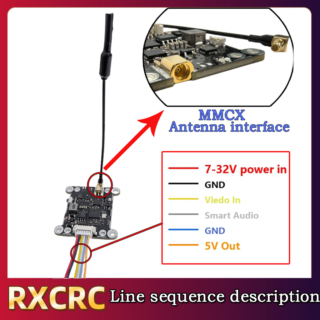 RXCRC 5.8G Module 48CH 1.6W VT - Fpv Drone Frame 리뷰 및 가격