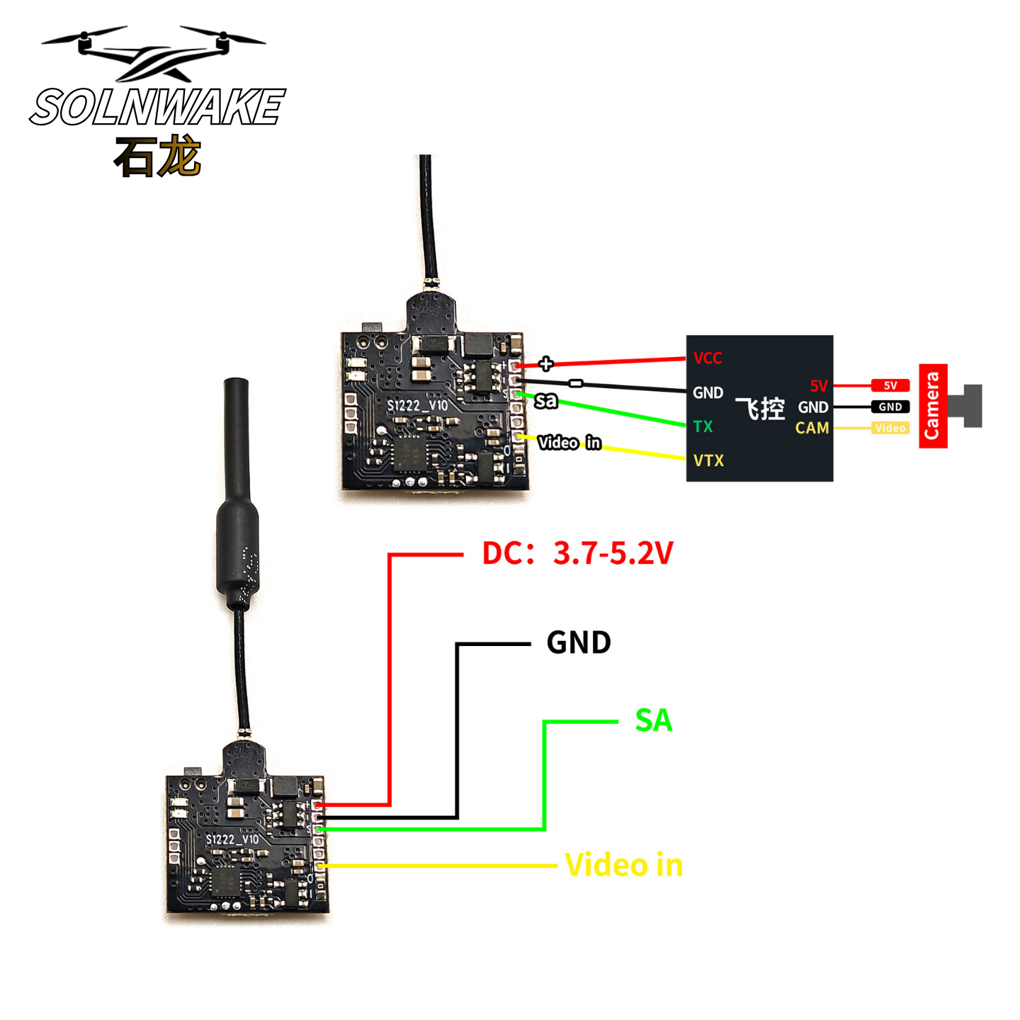 SLONWAKE Nano 5.8G 48CH 200mW  - Fpv Drone Receiver 리뷰 및 가격