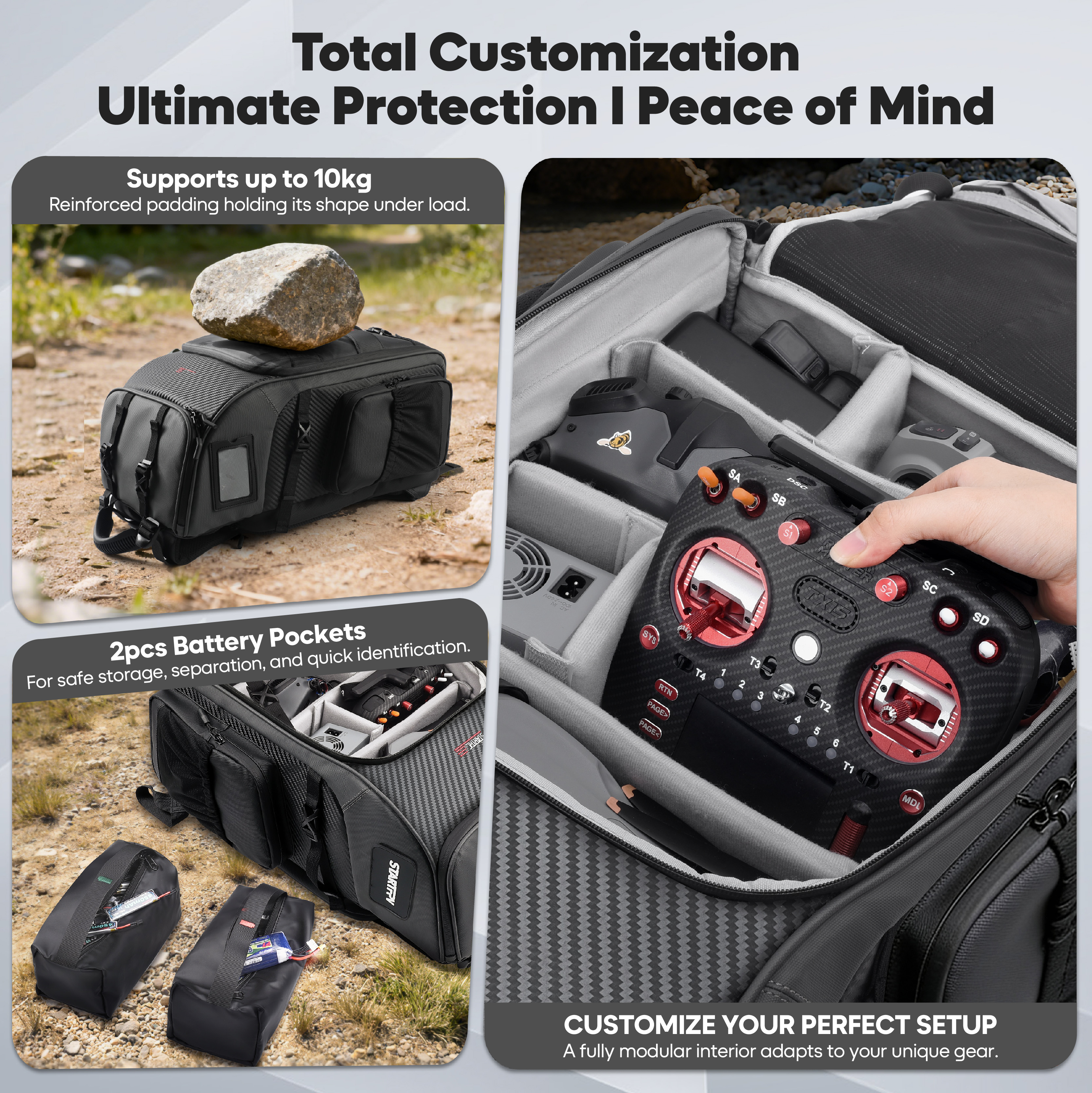 FPV Drone Backpack 40L Profess - Fpv Drone Bag 리뷰 및 가격