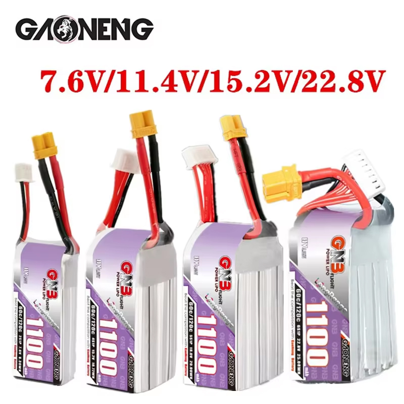 GNB 1100mAh 2S 3S 4S 6S 60C/12 - Fpv Drone Battery 리뷰 및 가격