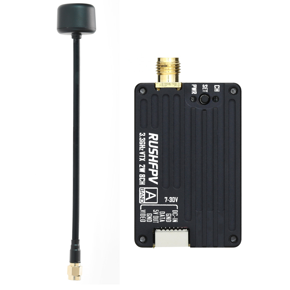 RUSHFPV 3.3G 2W VTX Transmitte - Fpv Drone Receiver 리뷰 및 가격