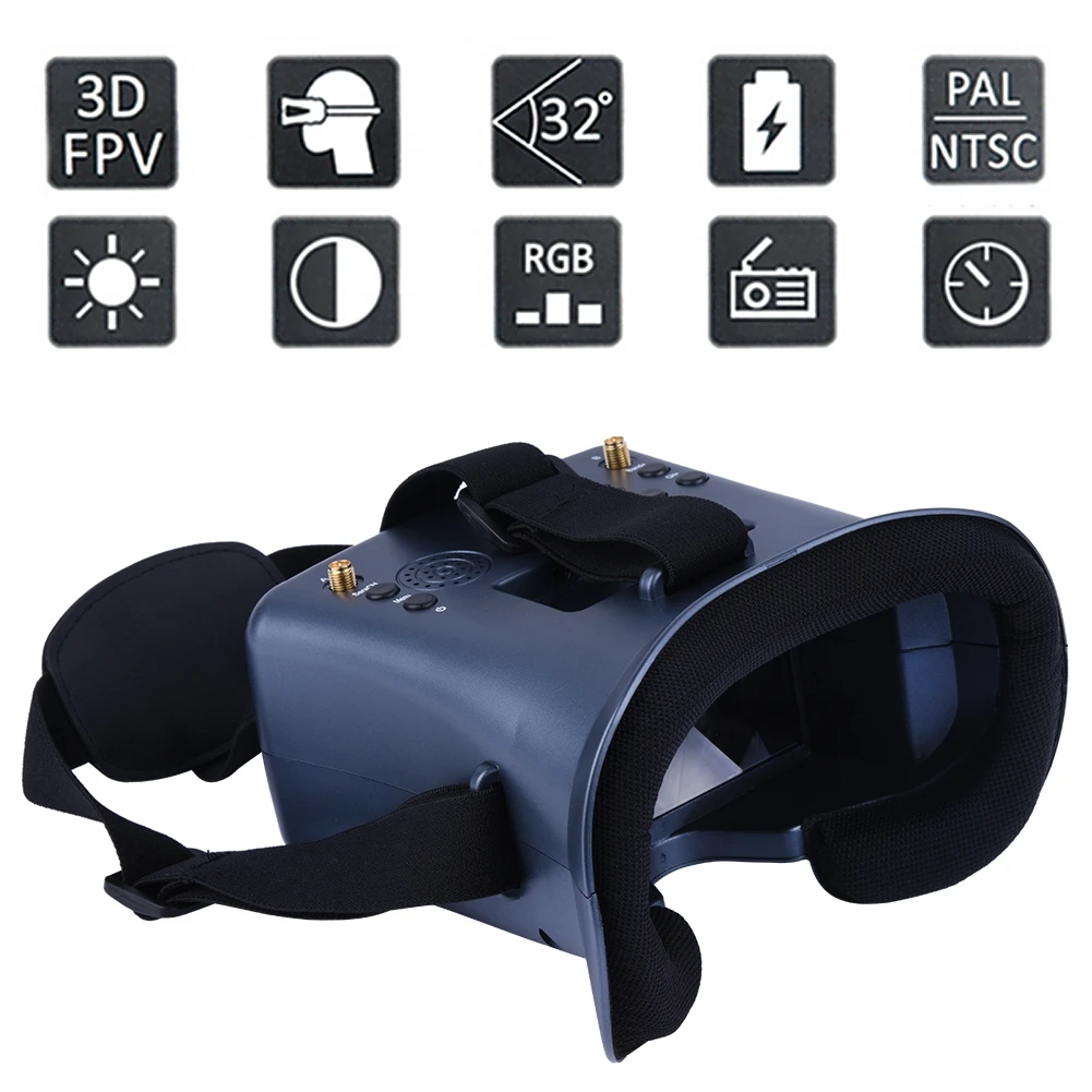 5.8G 40CH 4.3 Inch 800*480 Vid - Fpv Drone Goggles 리뷰 및 가격
