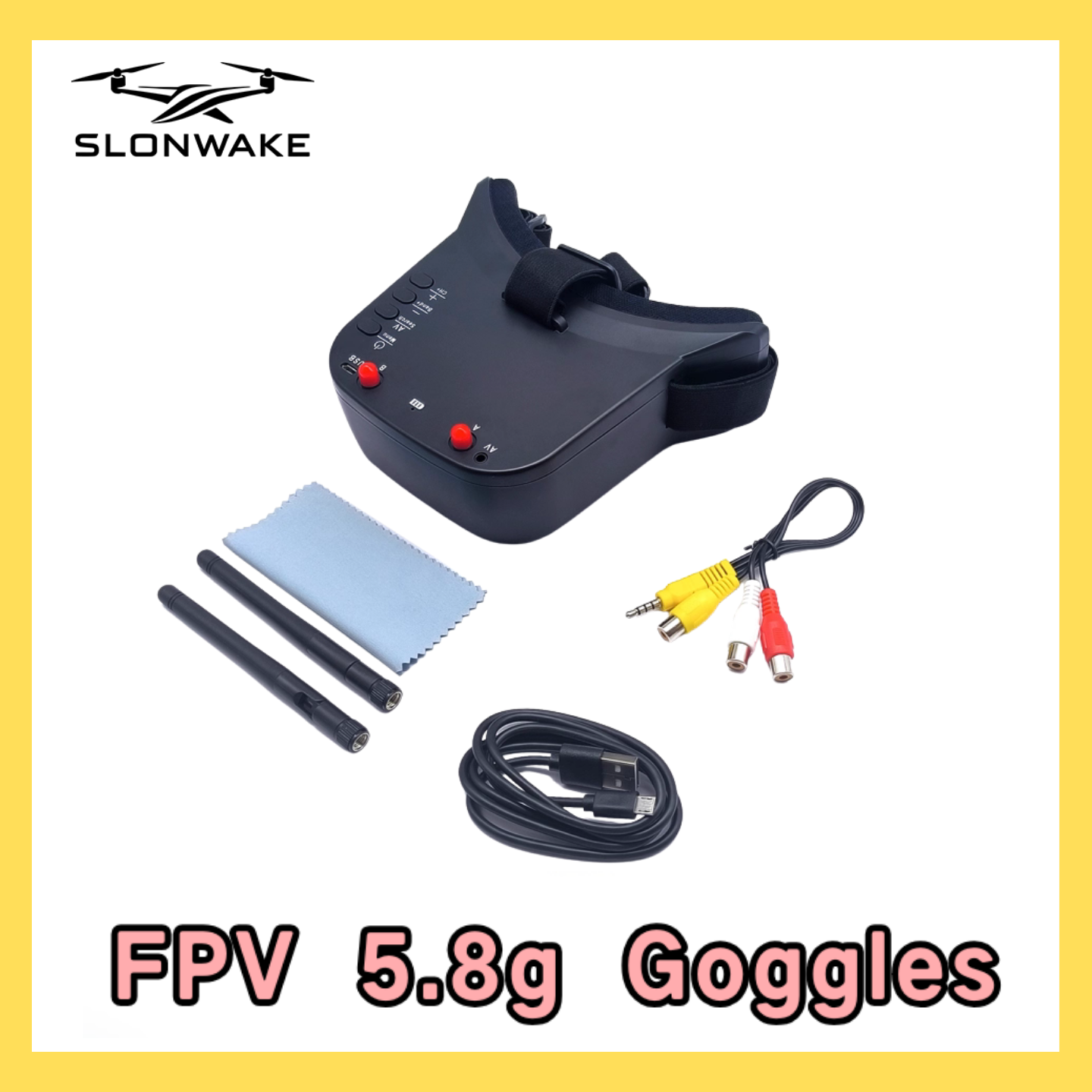 SLONWAKE 5.8G 48CH FPV 400mw V - Fpv Drone Frame 리뷰 및 가격