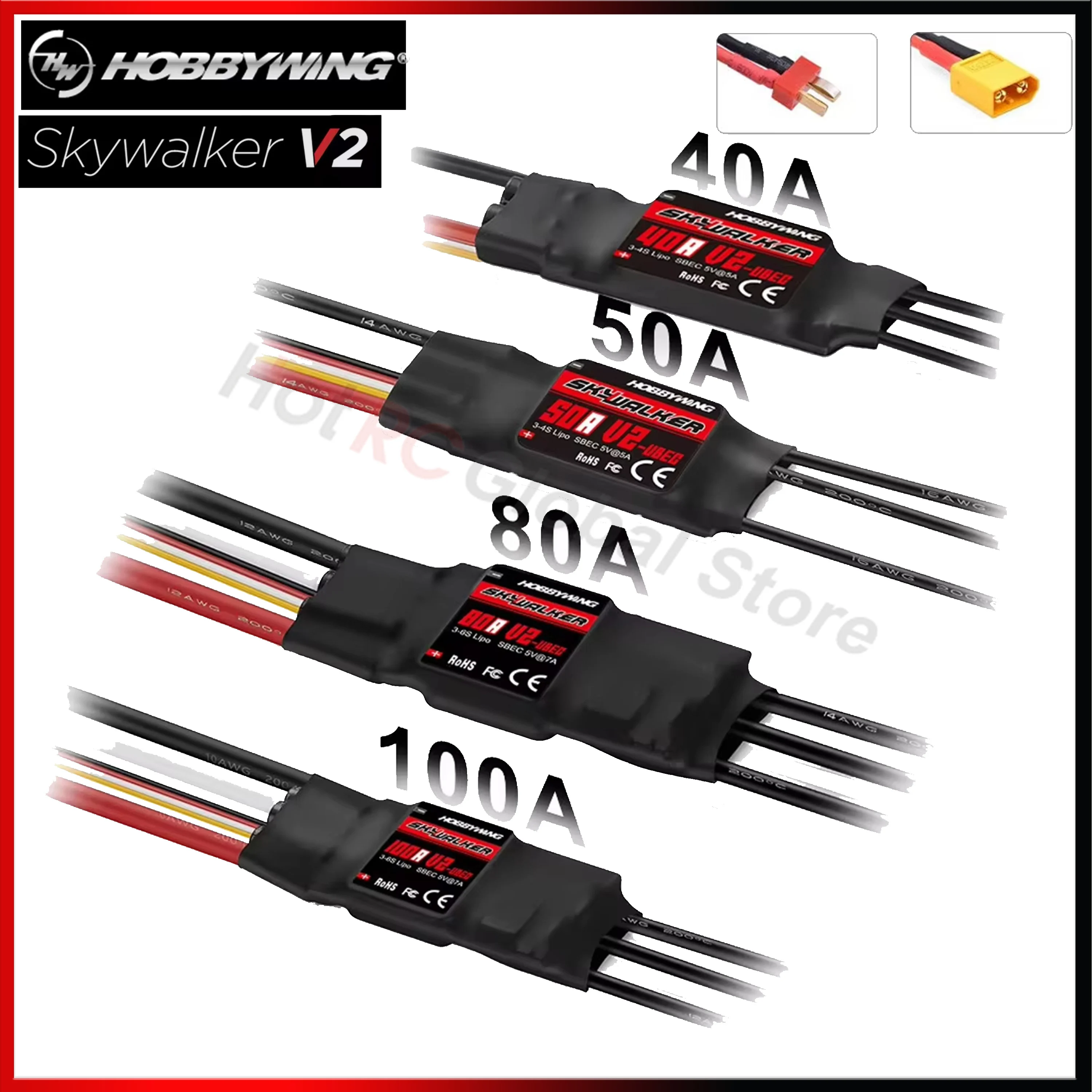 HOBBYWING Skywalker V2 Series  - Fpv Drone Esc 리뷰 및 가격