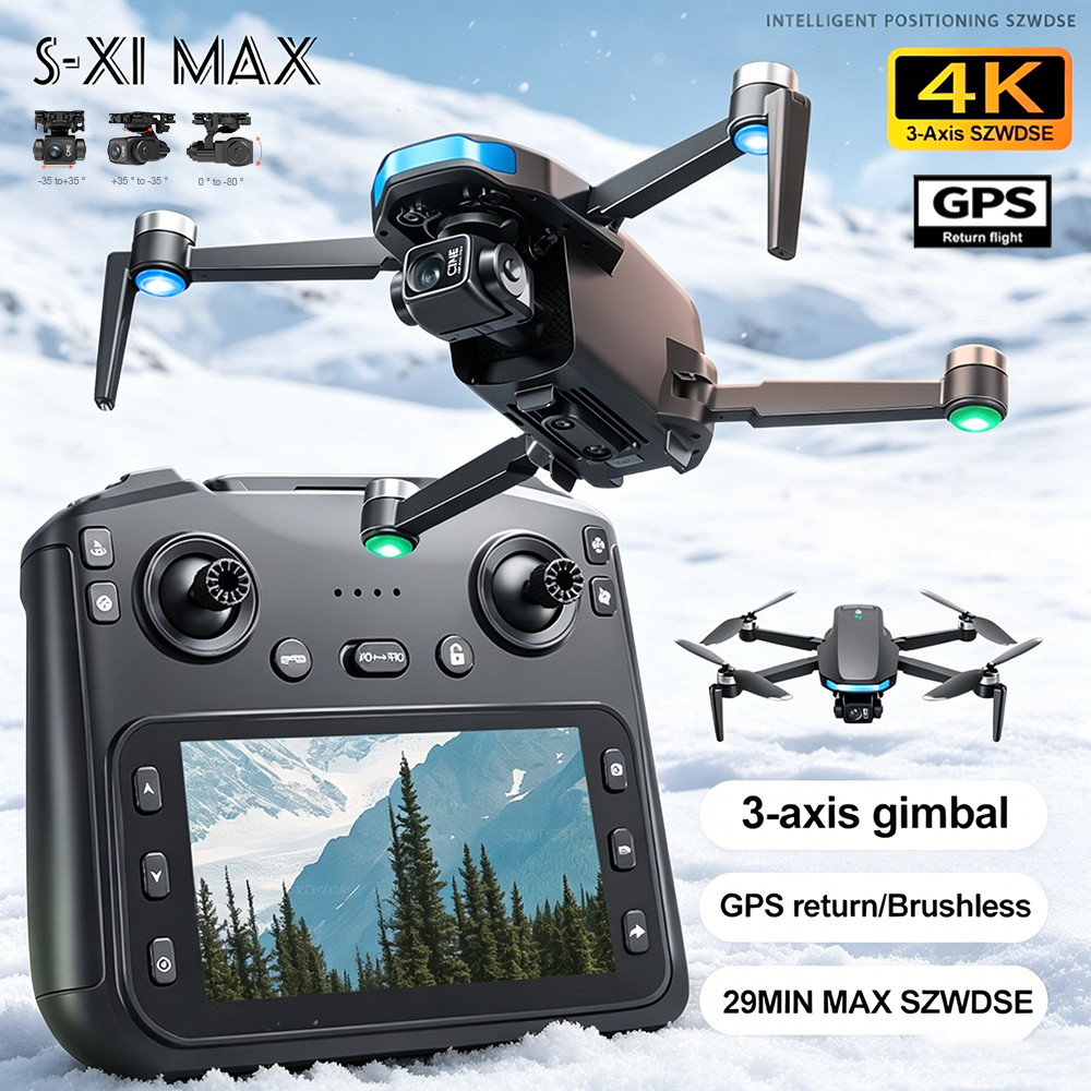 New S-X1 MAX Drone GPS 8K Prof - Fpv Drone Charger 리뷰 및 가격