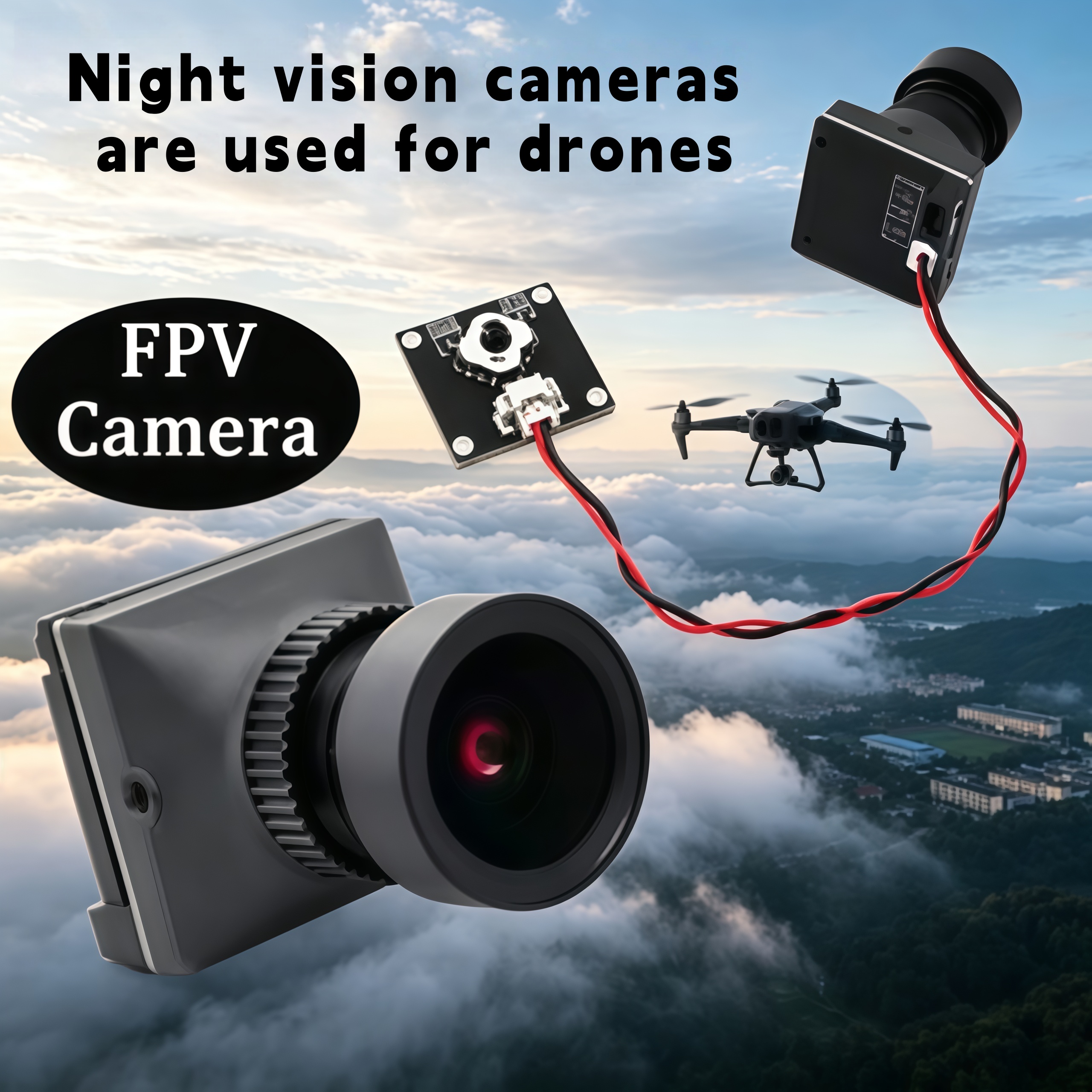 1500TVL HD CADDX Snail FPV Cam - Fpv Drone Camera 리뷰 및 가격
