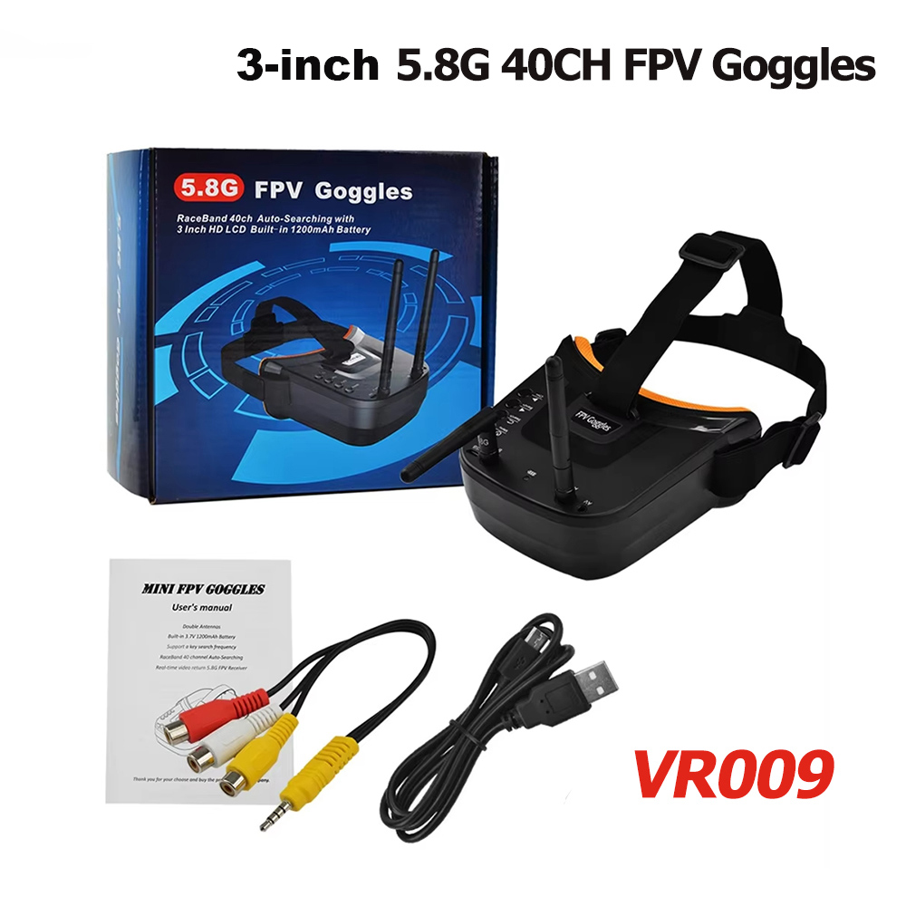 VR009 FPV Video Goggles 3Inch  - Fpv Drone Antenna 리뷰 및 가격