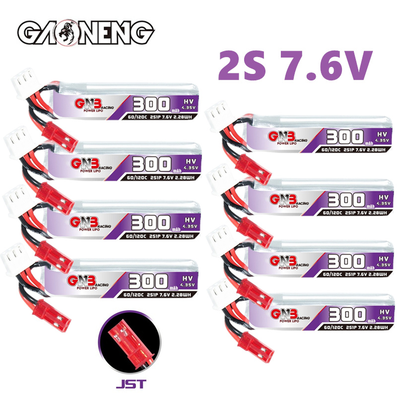 GAONENG GNB 2S 7.6V 300mAh 60C - Fpv Drone Battery 리뷰 및 가격