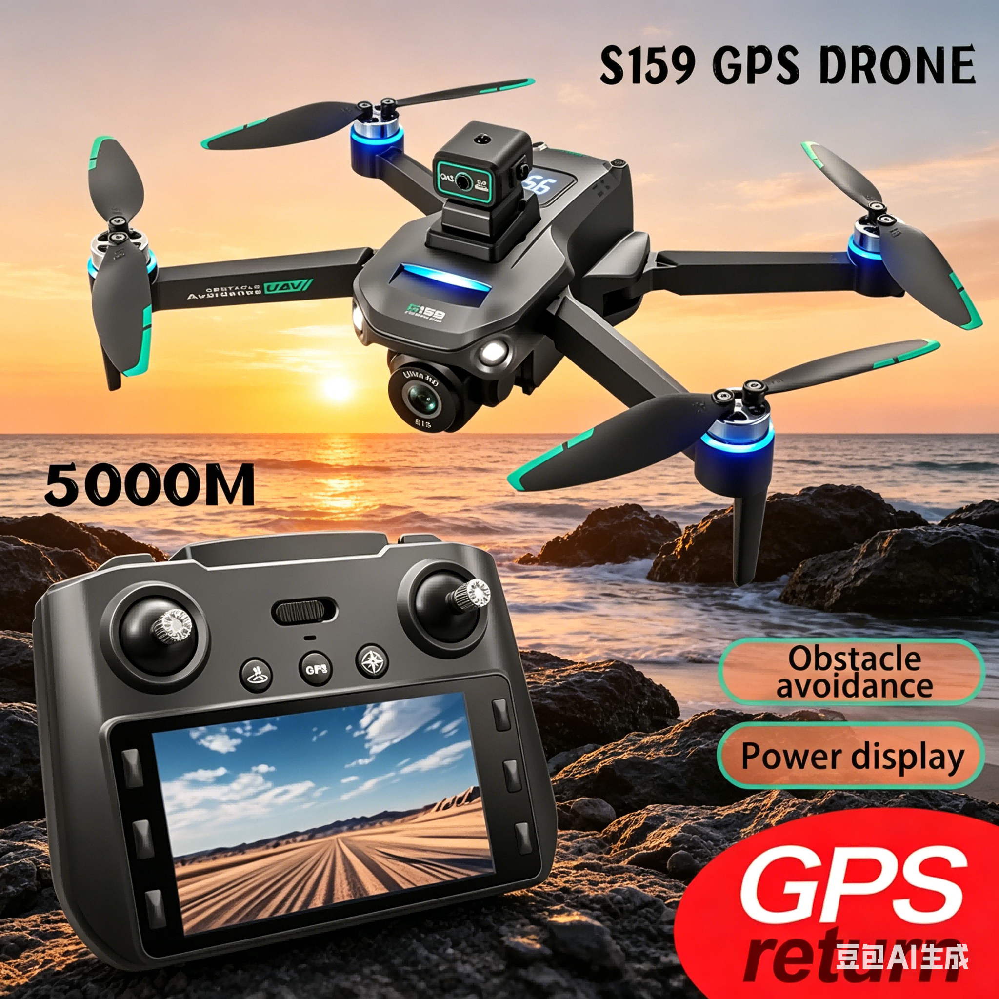 S159 GPS Drone 4K Profesional  - Fpv Drone Charger 리뷰 및 가격