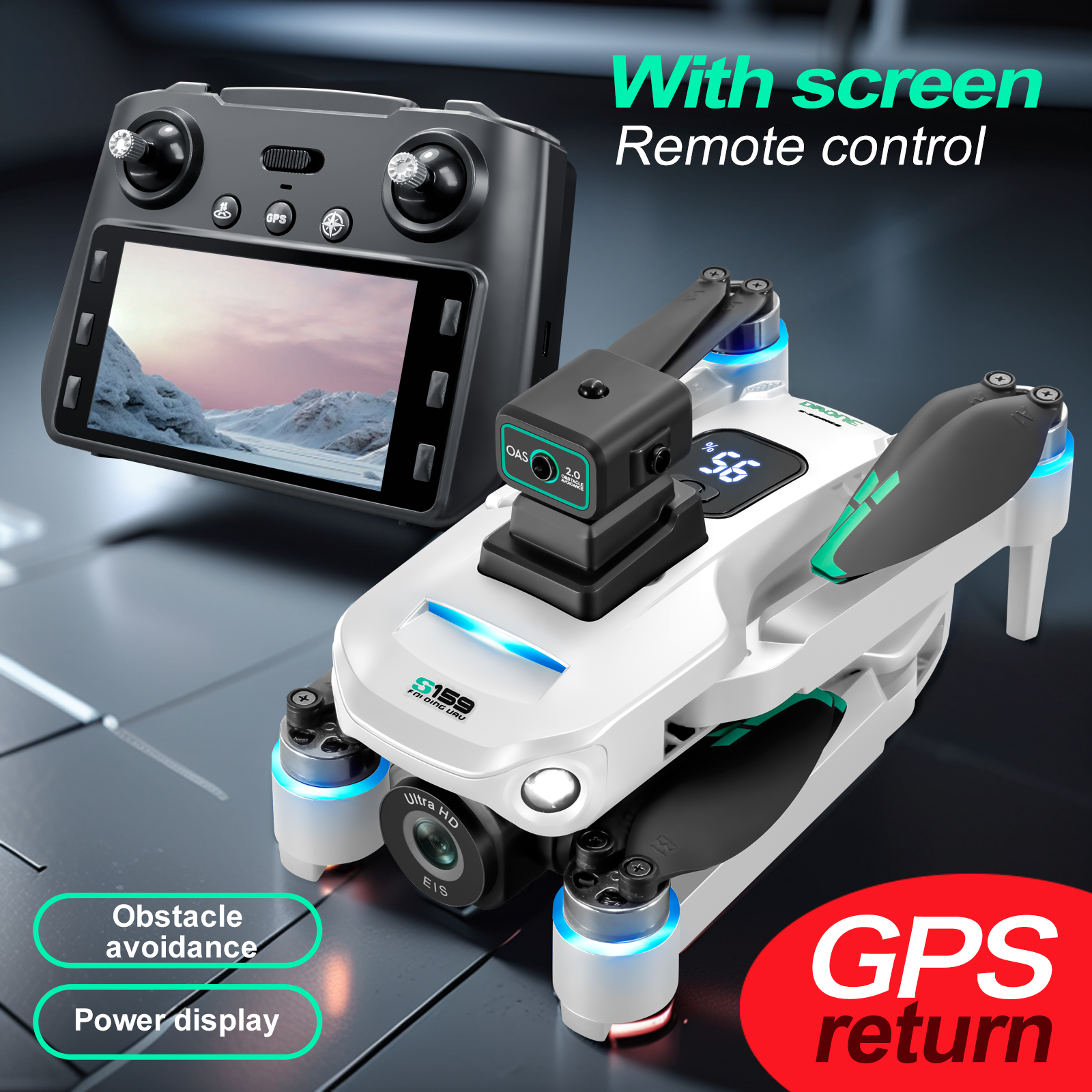 S159 GPS Drone 4K Profesional  - Fpv Drone Charger 리뷰 및 가격
